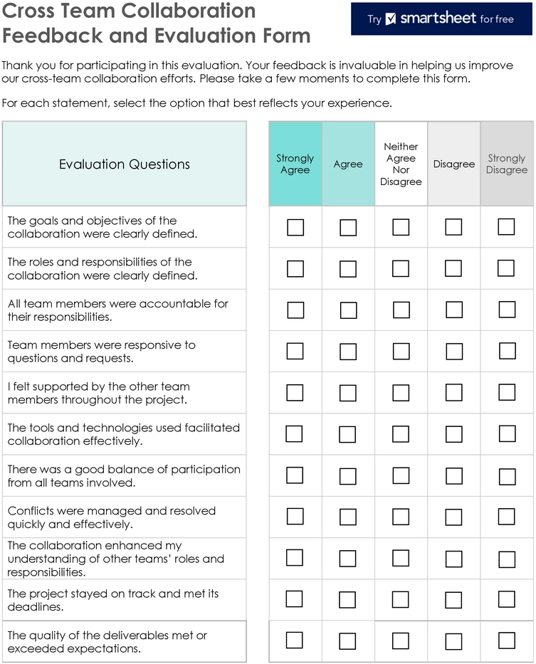 cross-team-collaboration-feedback-und-evaluation-form