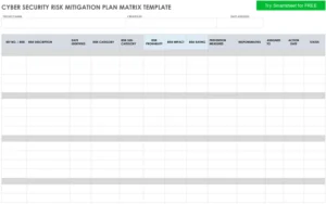 cyber-security-risk-mitigation-plan-matrix