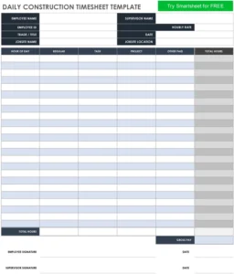 daily-construction-timesheet-vorlage