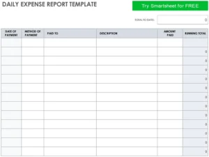 daily-expense-report-vorlage