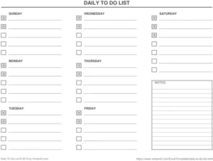 daily-to-do-list-organisation-planung
