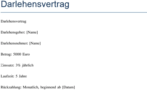 darlehensvertrag-vorlage-fuer-finanzvereinbarungen