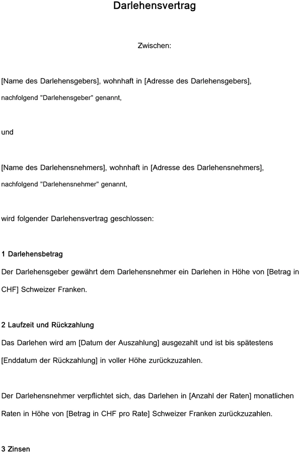darlehensvertrag-vorlage-fuer-klare-finanzielle-vereinbarungen