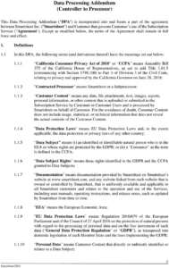 data-processing-addendum-vorlage