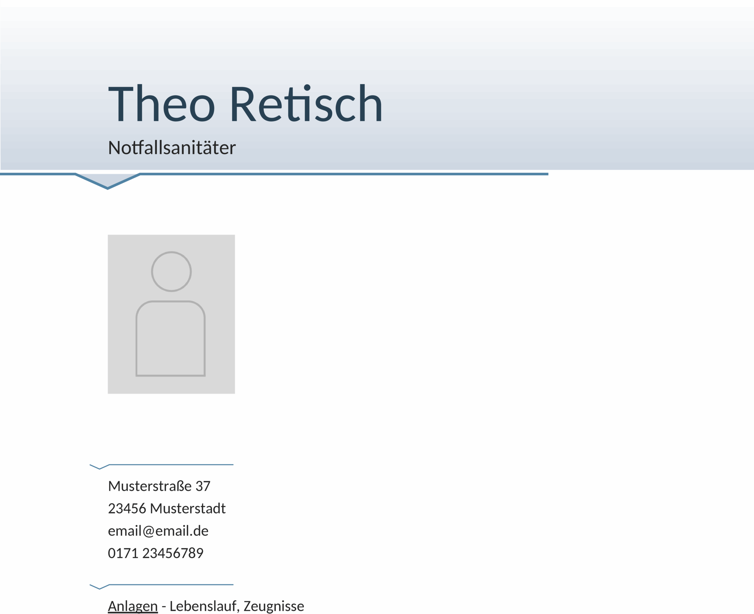 Bewerbung Deckblattvorlage Teamfaehig Word