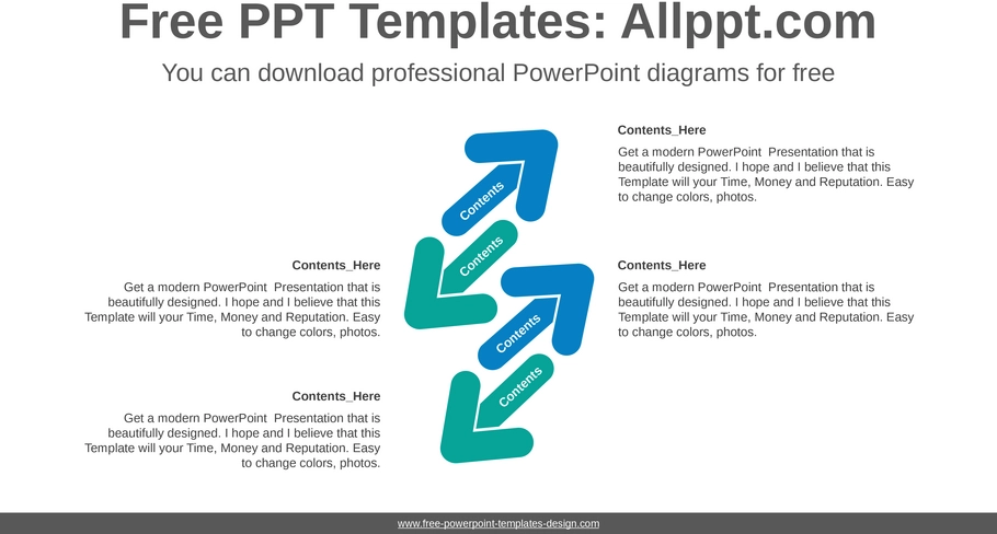 diagonale-pfeile-powerpoint-vorlage-fuer-praesentationen