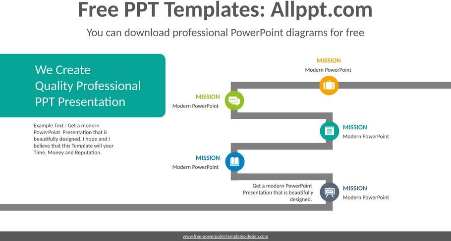 dickliniges-flussdiagramm-powerpoint-vorlage.png