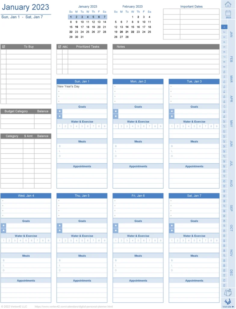 digital-personal-planner-2023