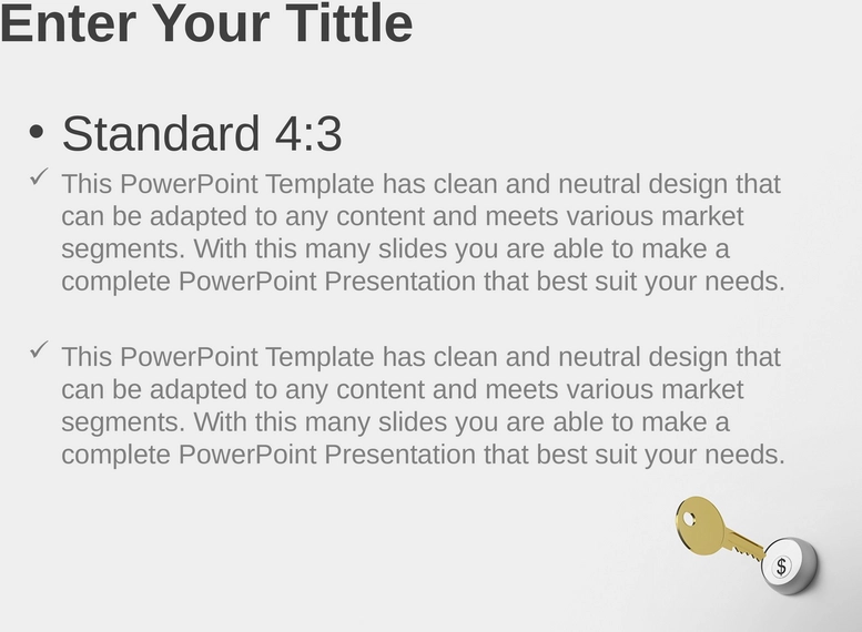 dollar-key-finance-powerpoint-vorlage