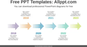 dotted-arrow-powerpoint-diagramm-vorlage