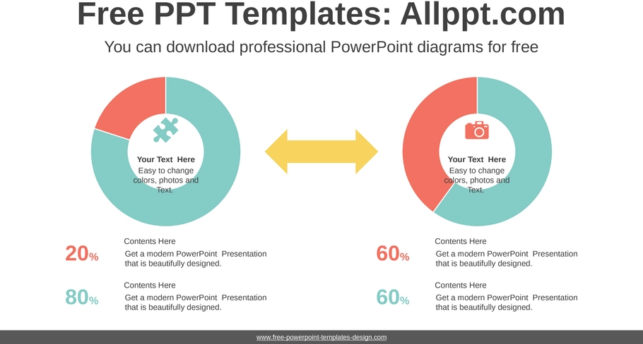 doughnut-charts-powerpoint-vorlage-visualisierung
