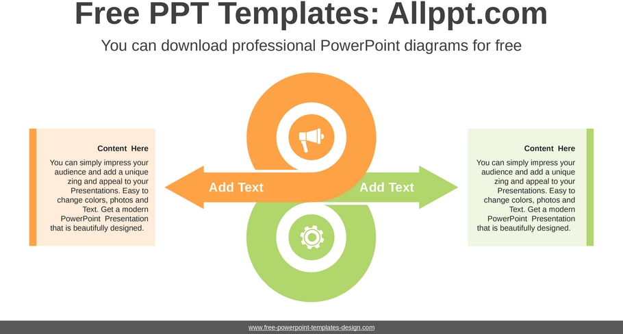 doughnut-curved-arrows-powerpoint-vorlage-fuer-kreative-praesentationen