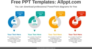 doughnut-diagramme-powerpoint-vorlage-fuer-datenvisualisierung