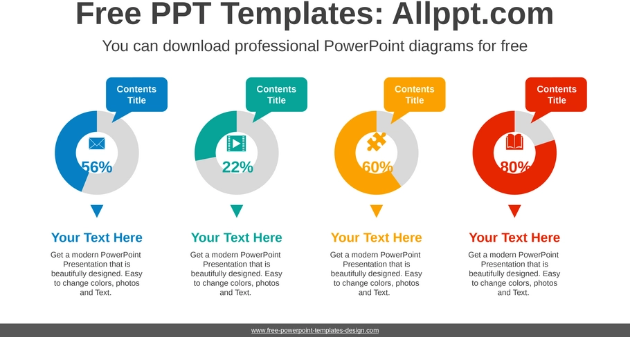 doughnut-diagramme-powerpoint-vorlage-fuer-datenvisualisierung