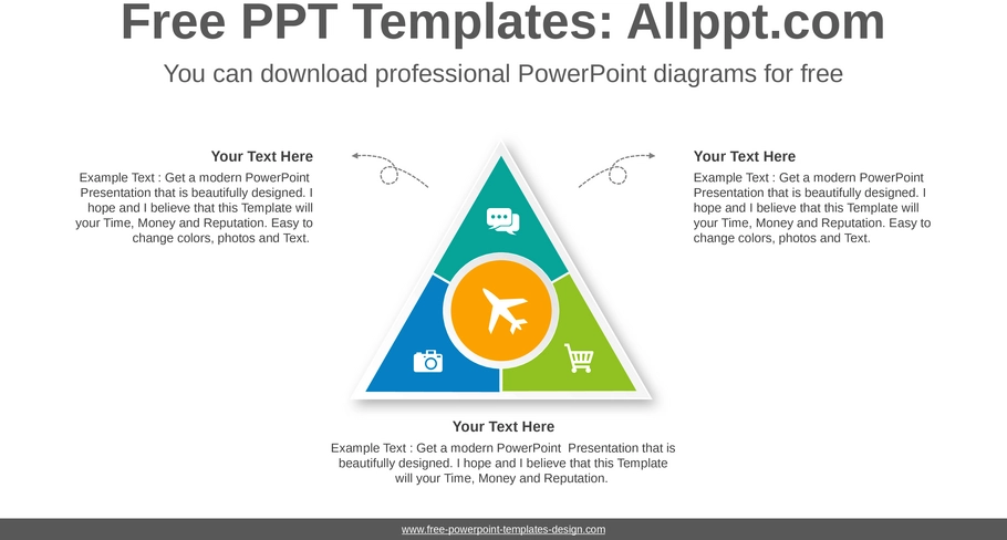 drei-stufen-pyramiden-diagramm-powerpoint-vorlage