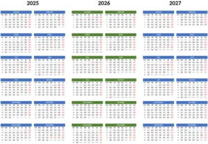 dreijahreskalender-2025-2027
