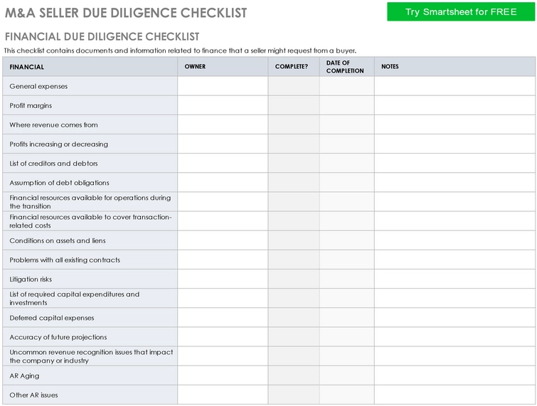 due-diligence-checklist-fuer-verkaeufer