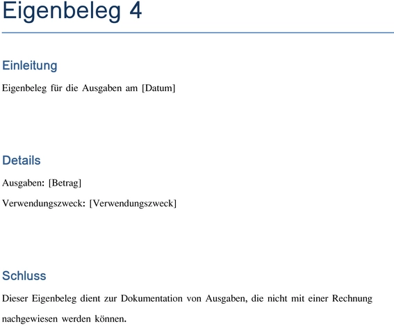 eigenbeleg-vorlage-ausgaben-dokumentieren