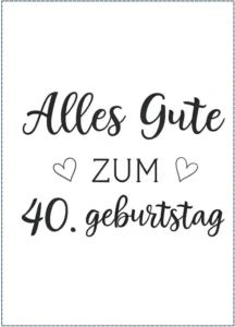 einfache-geburtstagskarte-zum-40-geburtstag