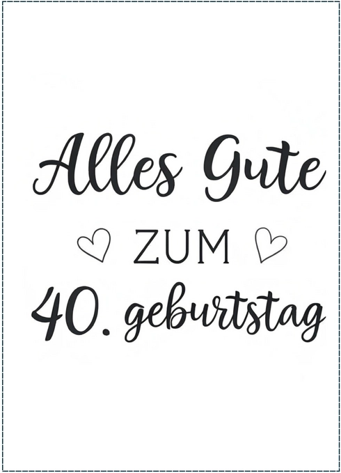 einfache-geburtstagskarte-zum-40-geburtstag