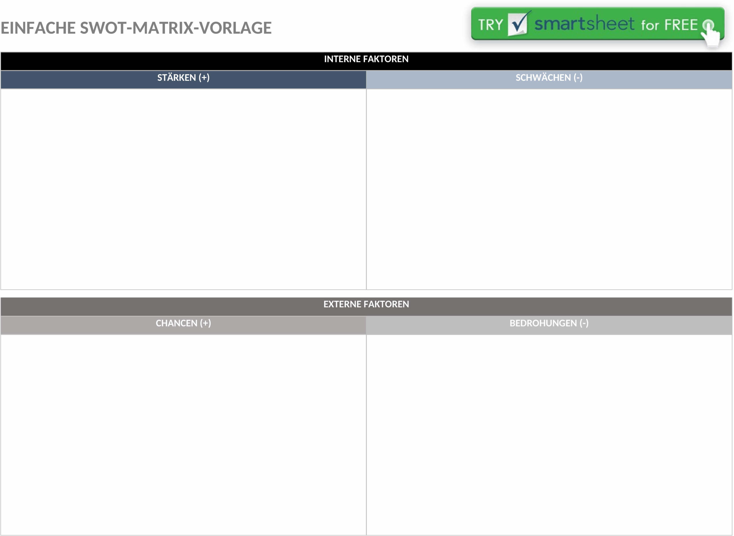 SWOT-Matrix-Word-Vorlage