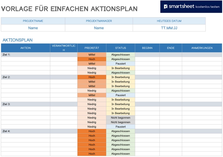 einfacher-aktionsplan-fuer-projekte-und-ziele