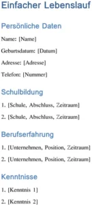 einfacher-lebenslauf-gestalten-mit-word