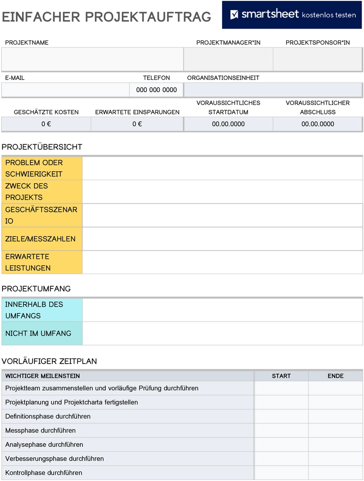 einfacher-projektauftrag-in-word-vorlage