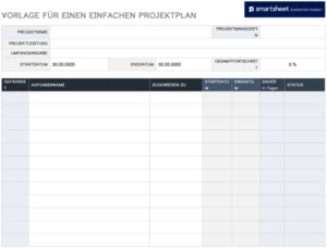 einfacher-projektplan-vorlage-fuer-word