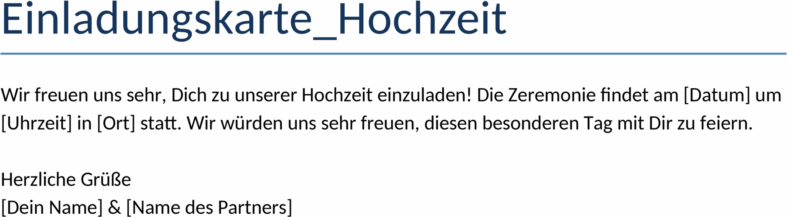 Einladungskarte Hochzeit: Stilvoll und Persönlich