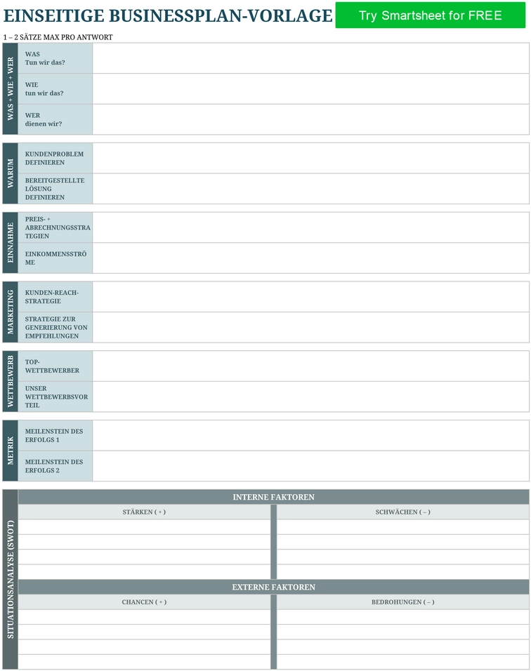 einseitiger-businessplan-vorlage-excel