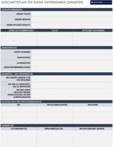 einseitiger-geschaeftsplan-vorlage-pdf