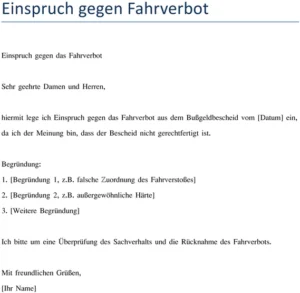 einspruch-gegen-fahrverbot-vorlage-erstellt