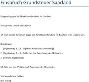 einspruch-gegen-grundsteuerbescheid-im-saarland