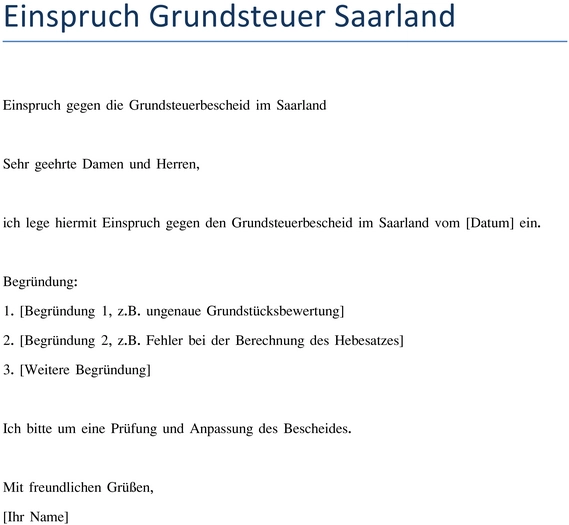 einspruch-gegen-grundsteuerbescheid-im-saarland