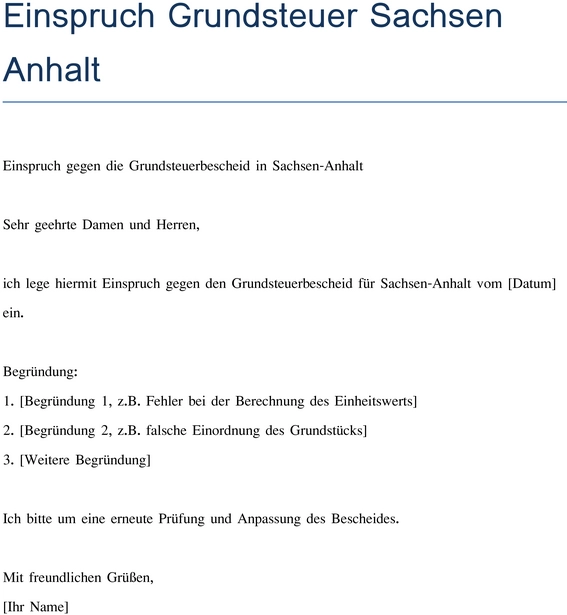 einspruch-gegen-grundsteuerbescheid-sachsen-anhalt