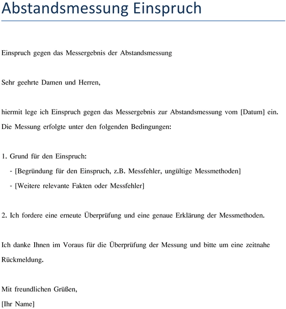 einspruch-gegen-messergebnis-abstandsmessung