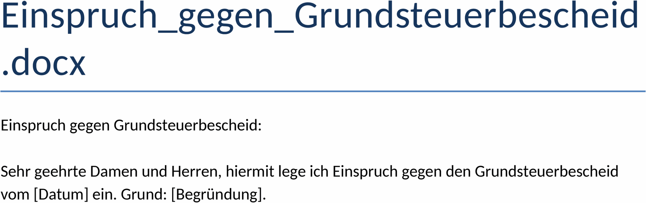 Einspruchs-Vorlage-Word-Doc
