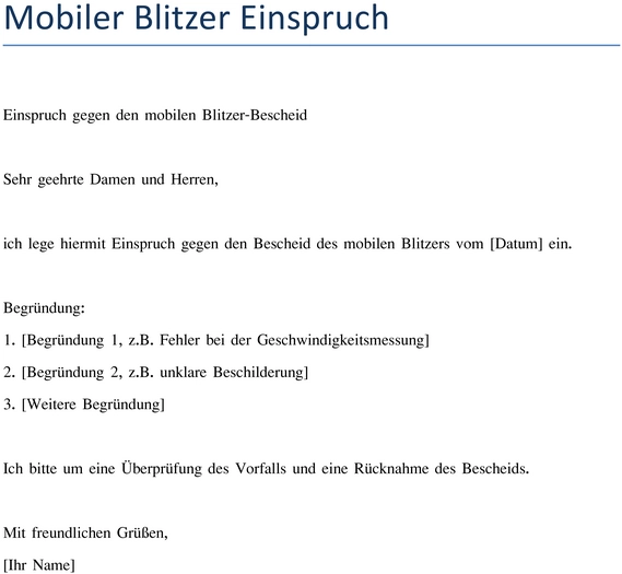 einspruch-mobiler-blitzer-vorlage