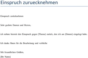 einspruch-zuruecknehmen-vorlage-fuer-formelle-anschreiben