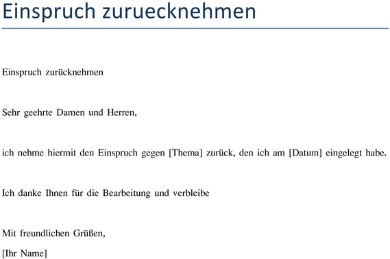 einspruch-zuruecknehmen-vorlage-fuer-formelle-anschreiben