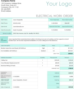 elektro-arbeitsauftrag-vorlage-fuer-effiziente-planung