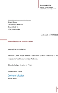 entschuldigung-frueher-nach-hause