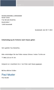 entschuldigung-frueher-nach-hause-gehen