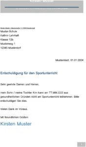 entschuldigung-fuer-sportunterricht