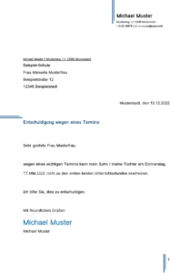 entschuldigung-schule-termin-vorlage