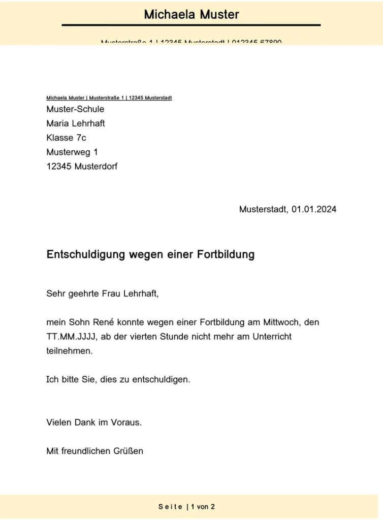 entschuldigung-vorlage-fortbildung