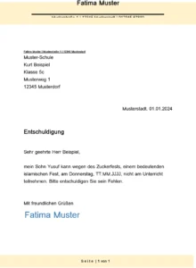 entschuldigung-vorlage-fuer-die-schule