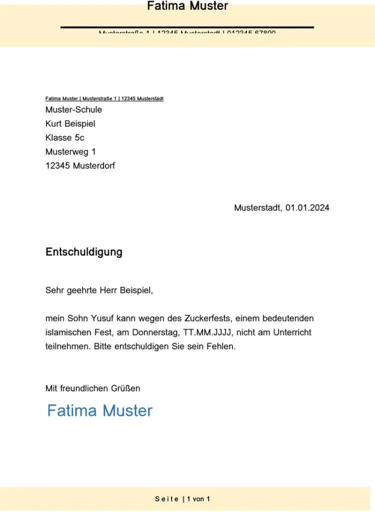 entschuldigung-vorlage-fuer-die-schule