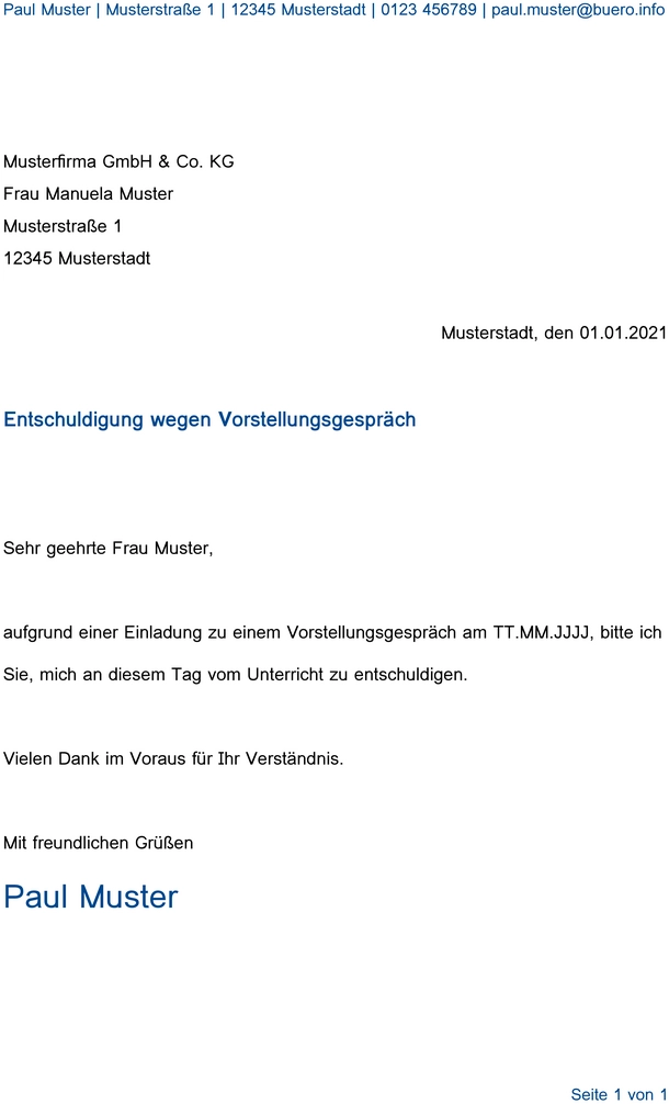 entschuldigung-vorstellungsgespraech-vorlage